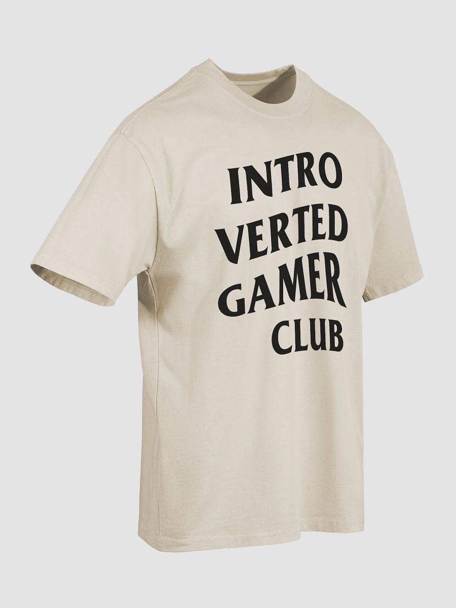 Introverted Gamer Club Oversized Tee product image (7)