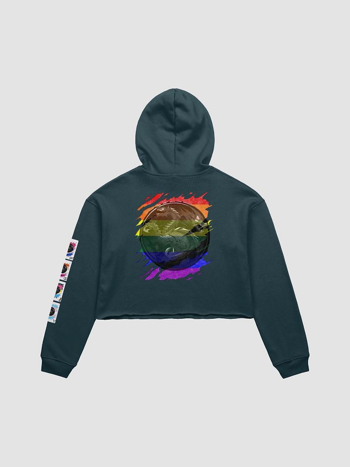 the women's kunai crop top hoodie product image (11)