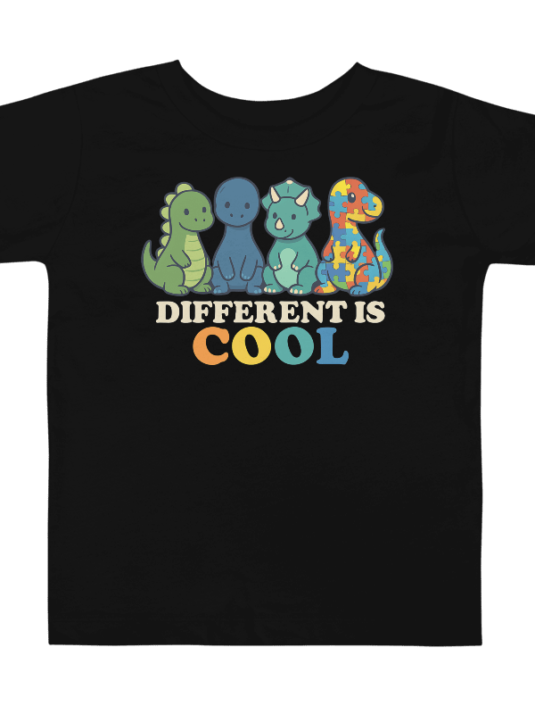 Different Is Cool Toddler T-shirt product image (3)