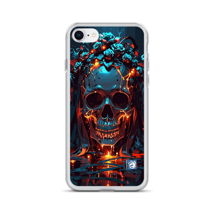 Luminous Dark Skull iPhone Case product image (1)
