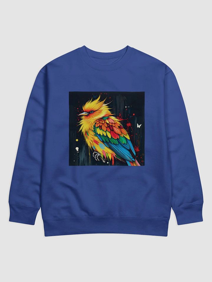Vibrant Plumage Cotton Sweatshirt product image (1)