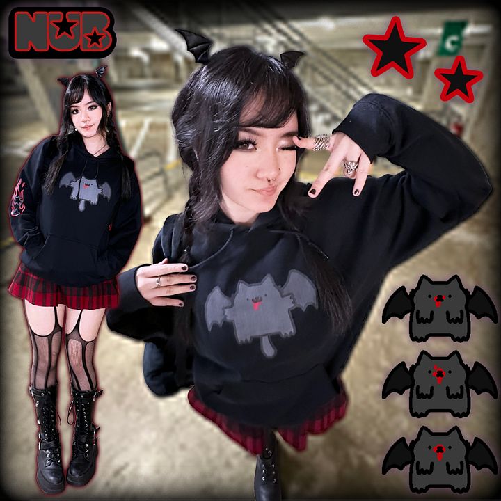 batcat hoodie product image (1)