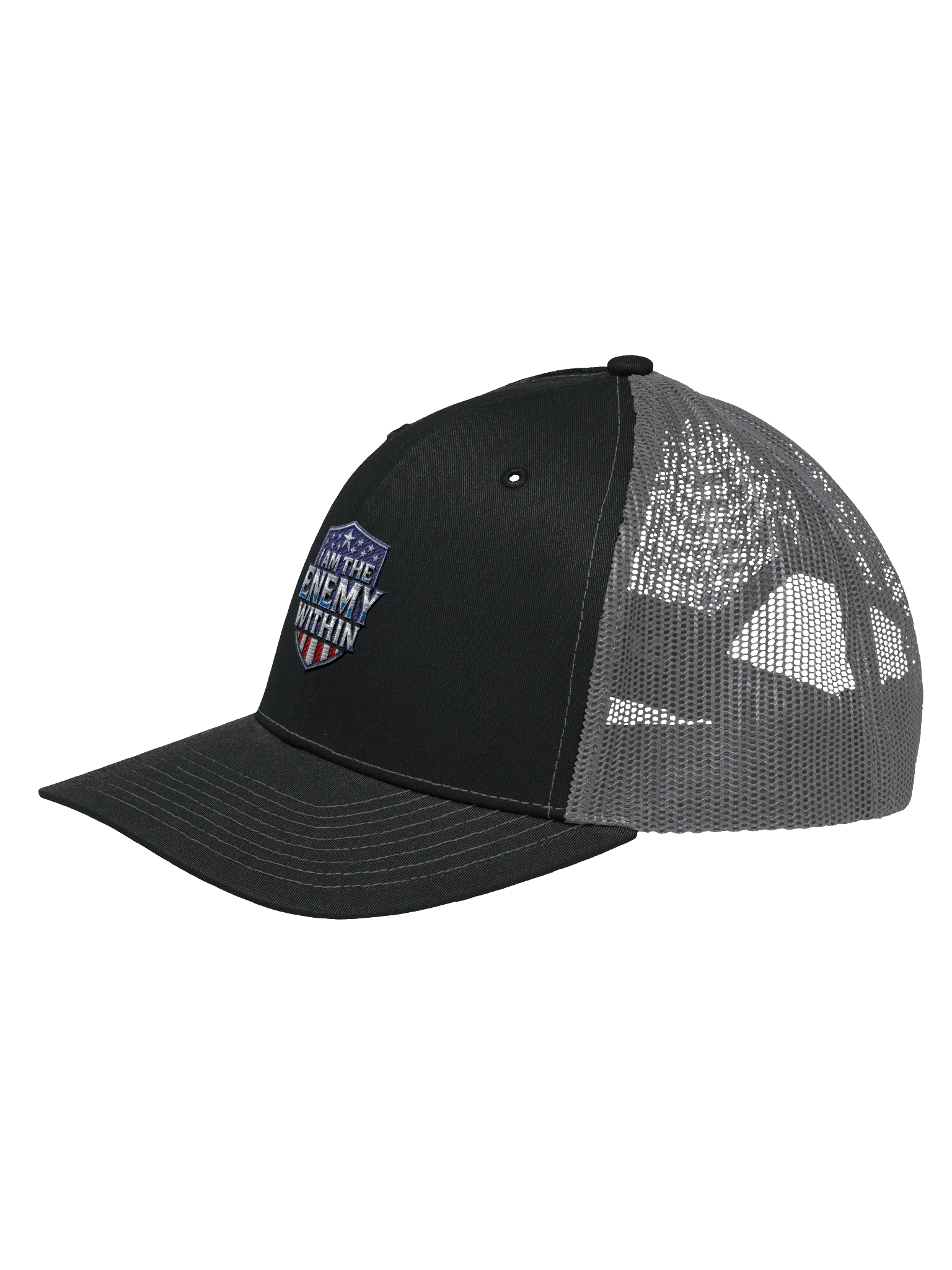 The Enemy Within Shield Trucker Hat product image (9)