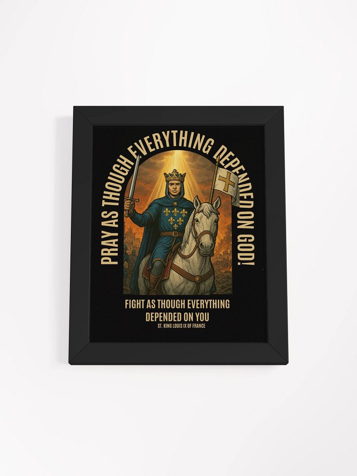 King Louis IX Framed Poster product image (2)