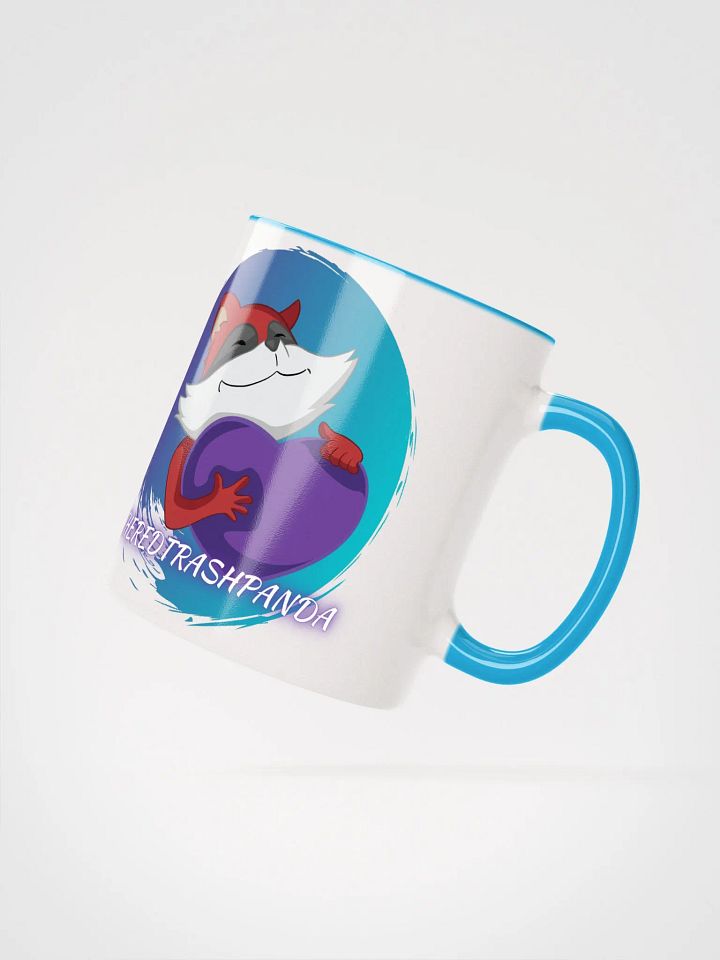 Red Trash Panda Love Ceramic Mug product image (4)