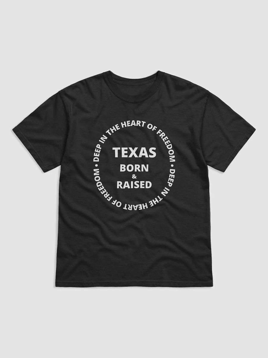 Texas Born & Raised Dark T-Shirt product image (3)
