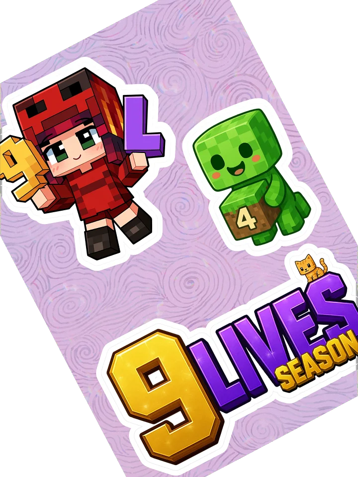 9LS4 Folmers Sticker Sheet product image (2)