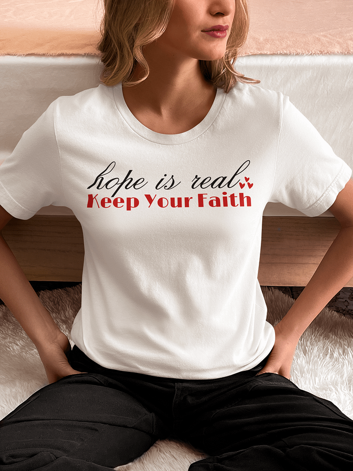 Keep Your faith Bella Canvas T-shirt product image (9)