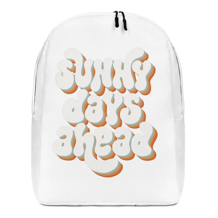 Sunny Days Ahead: Back Pack product image (1)