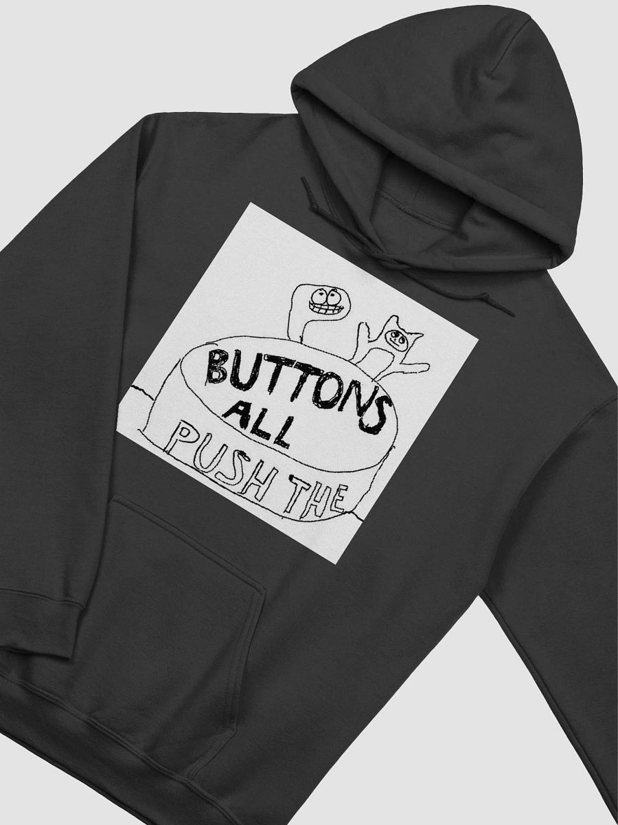 Push ALL THE BUTTONS hoodie product image (3)