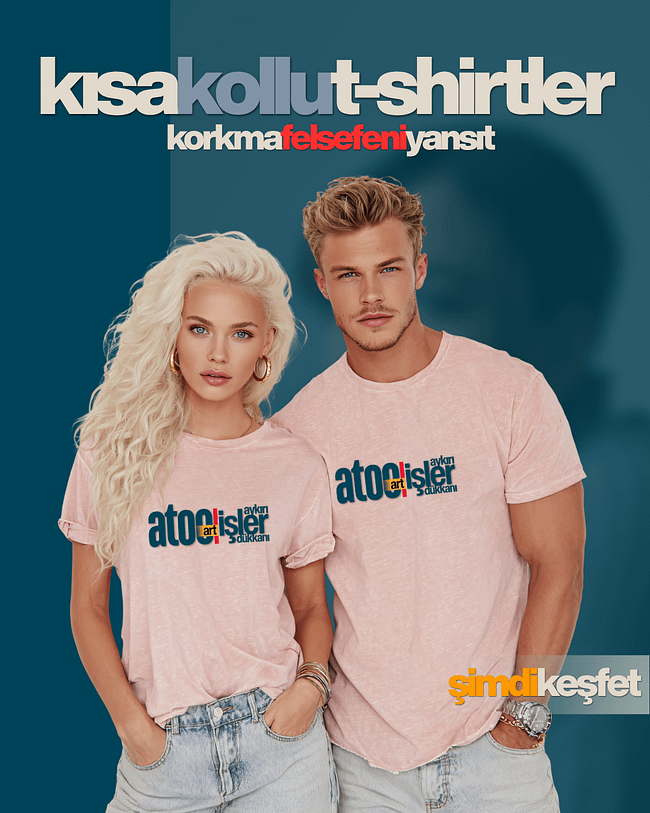 Kısa Kollu T-Shirtler