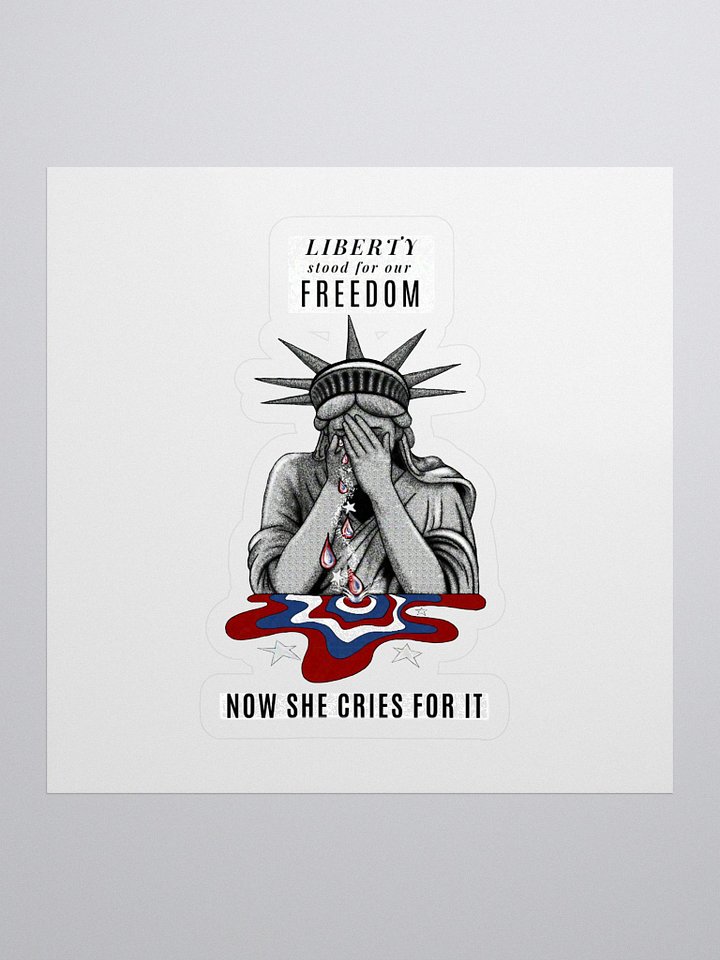 Liberty Weeps Sticker product image (1)