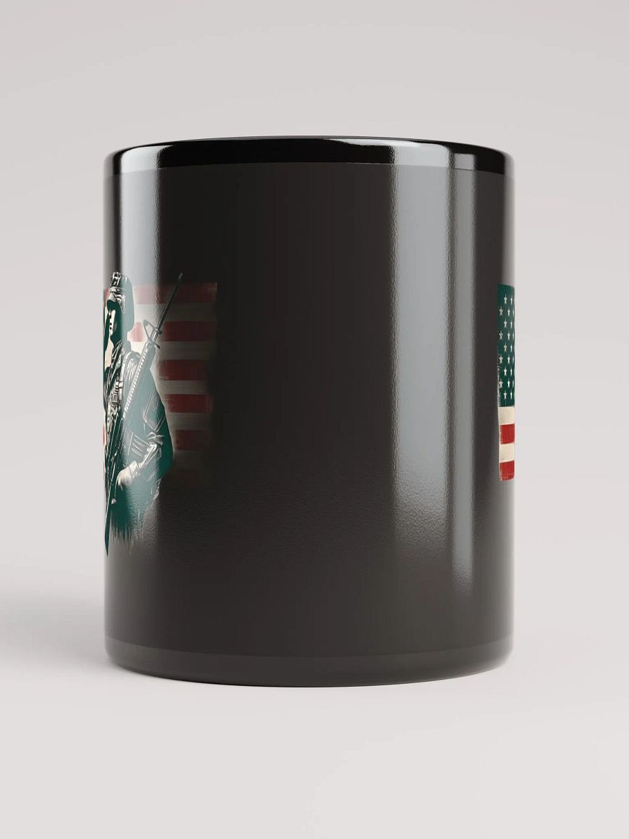 Saluting Soldier - Proud USA Patriotic Tribute Vintage Mug product image (10)