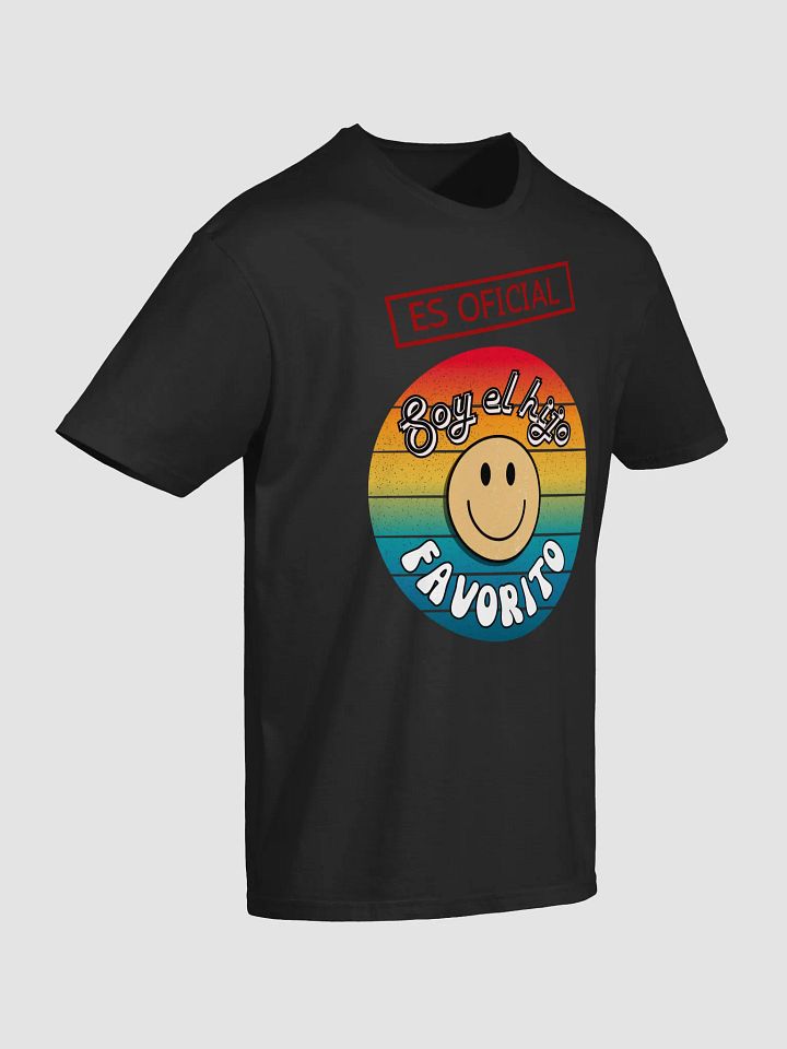 Retro-inspired son t-shirt Es oficial, soy el hijo favorito product image (2)