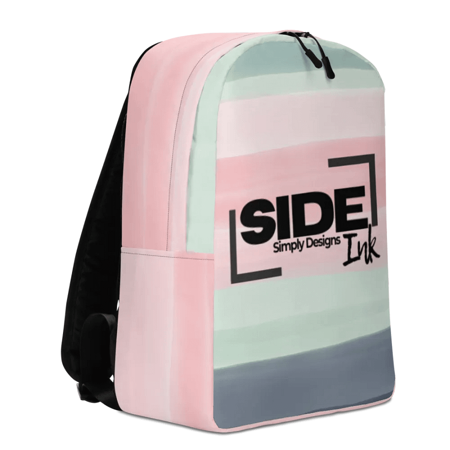 Pastel Stripes Custom Backpack product image (8)