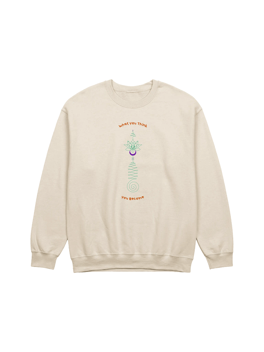 What You Think You Become Enchanting Lotus Sweatshirt product image (33)