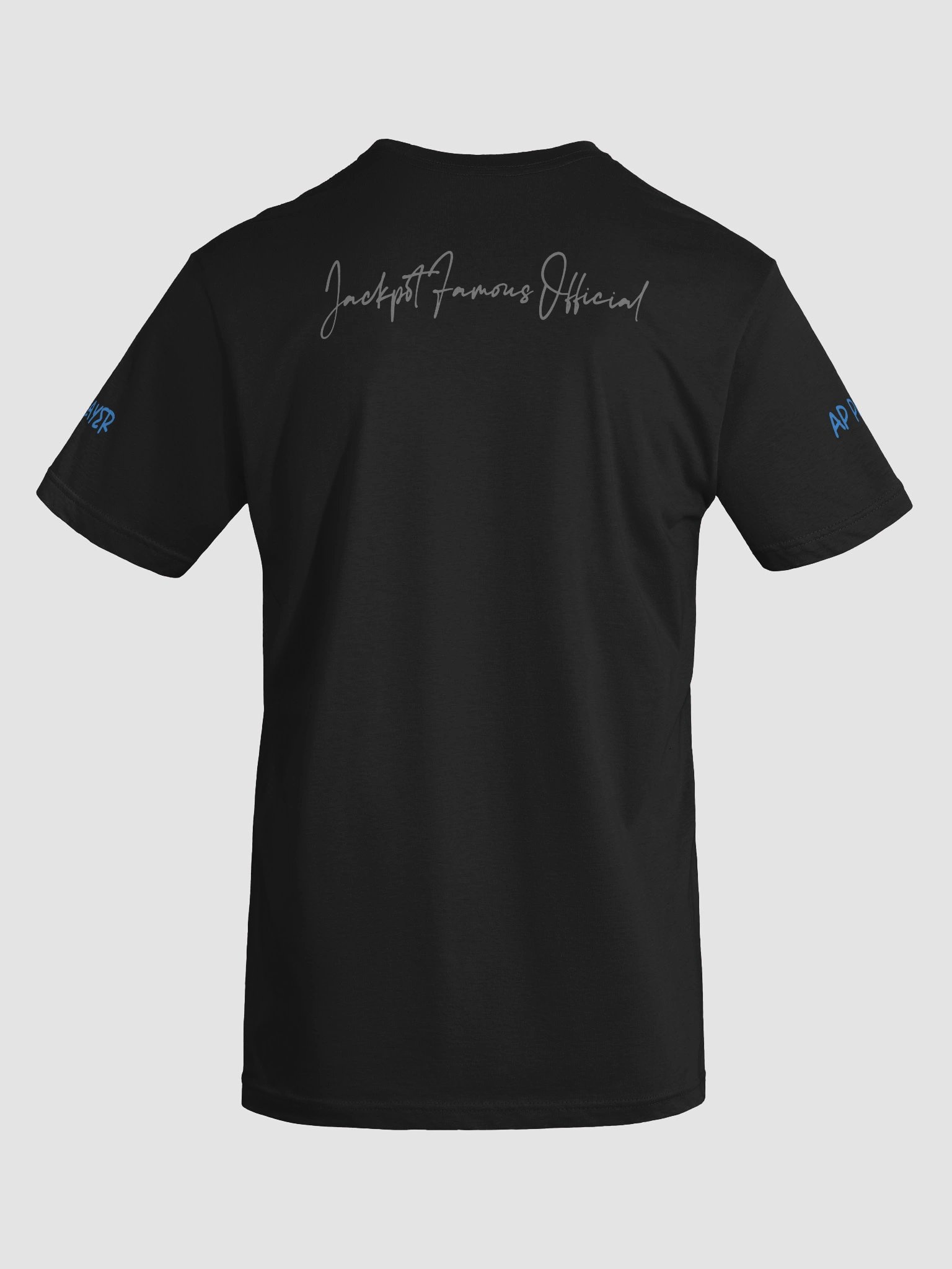 "Advantage Player" Vertical Tee – Jackpot Famous Official Black Edition product image (10)
