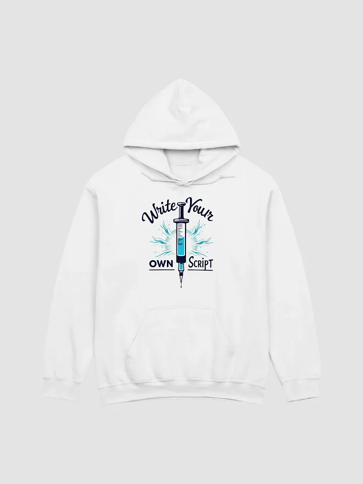Winged Script Syringe Hoodie product image (3)