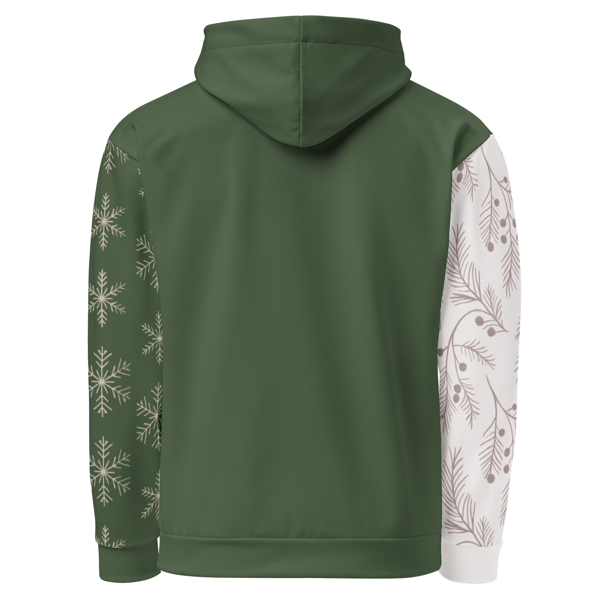 Winter Green Reindeer Hoodie | Cozy Unisex Christmas product image (6)