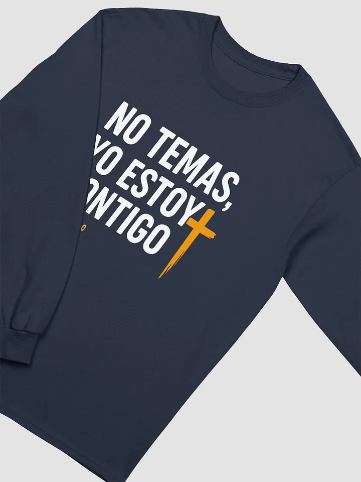 Camiseta Unisex Manga Larga | No temas yo estoy contigo product image (18)