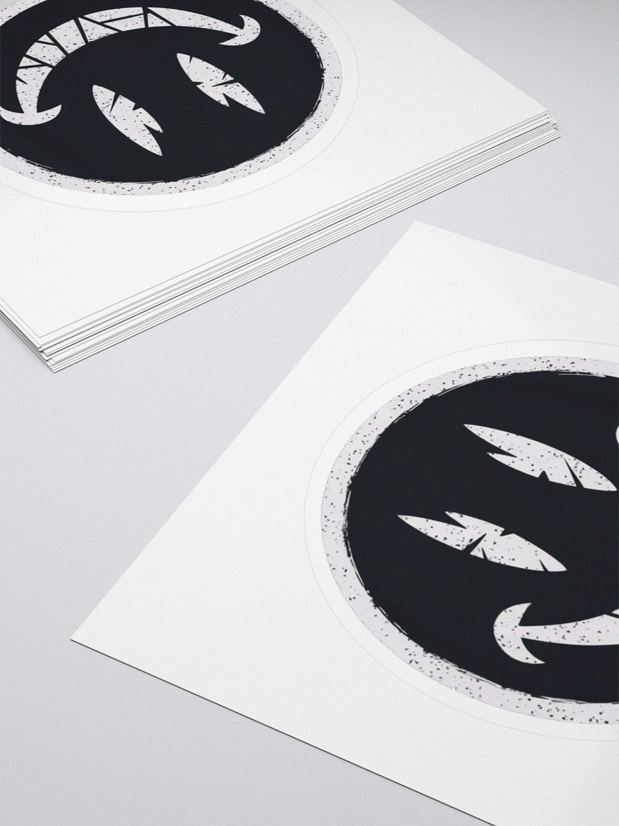 Mischievous Fragmented Smiley Face Stickers product image (4)
