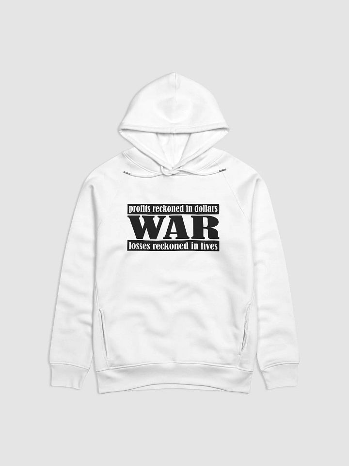 The Cost Of War - Stanley/Stella Eco Hoodie product image (1)