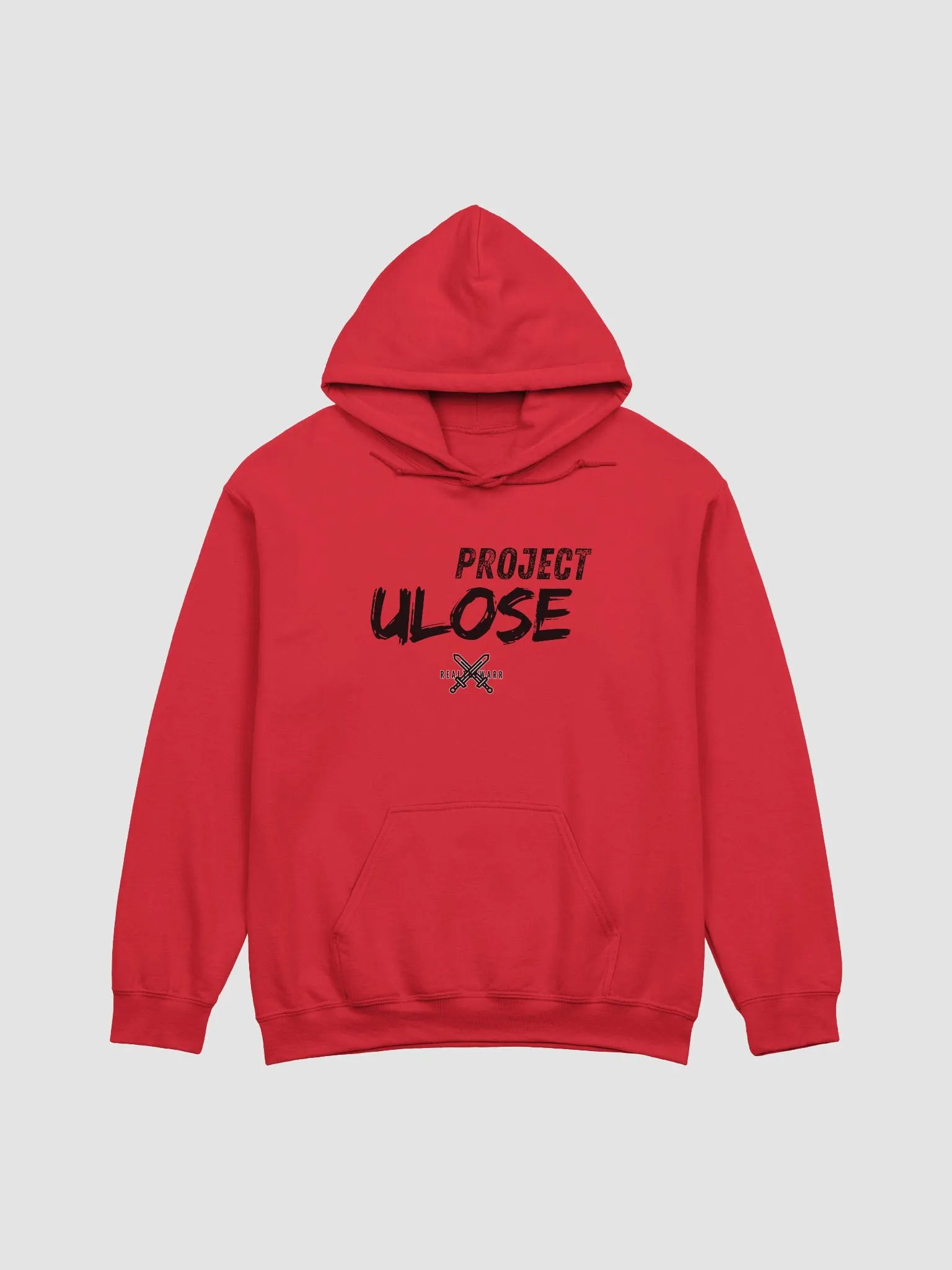 TheRealTheWarrior Project ULose Red Hoodie product image (1)