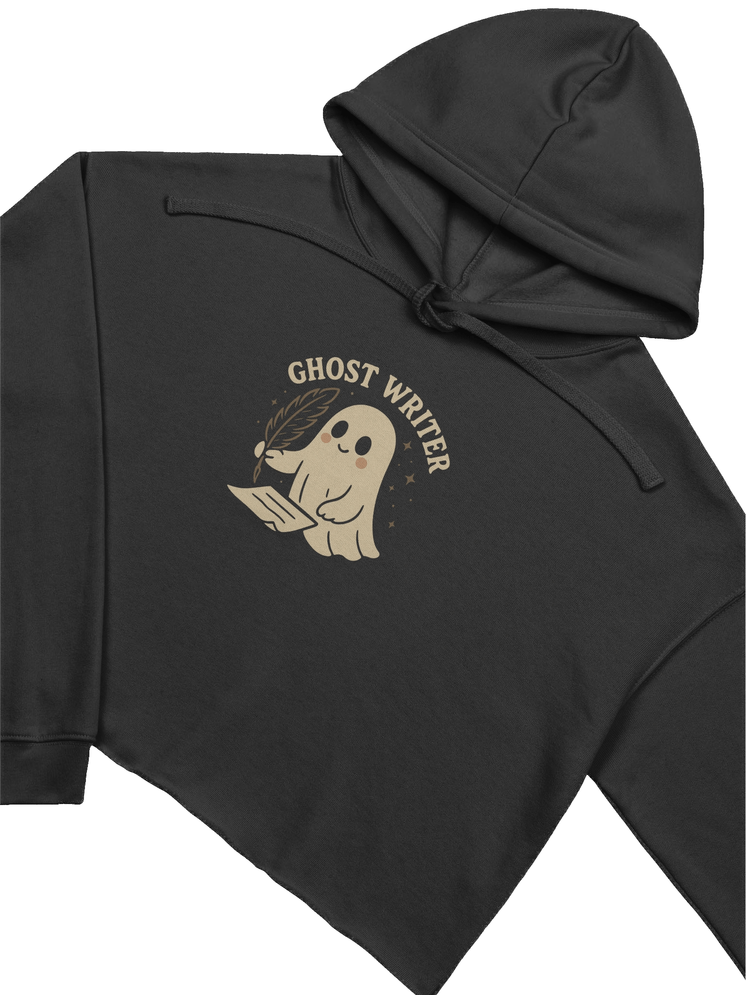 Ghost Writer Lurk Lounge crop hoodie product image (3)