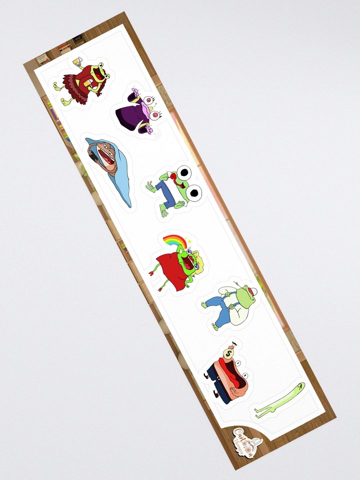 Frogathon Sticker Sheet product image (2)