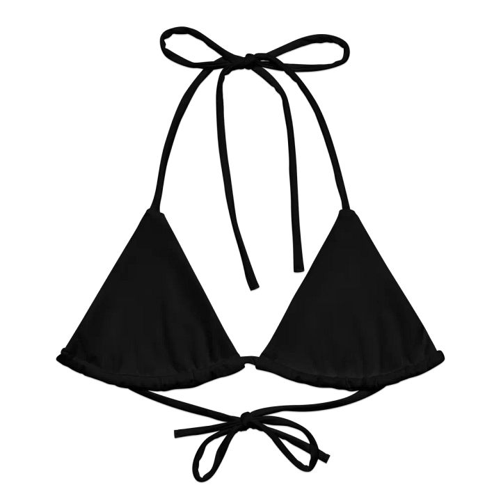 Default All-Over Print Recycled Padded String Bikini Top product image (2)