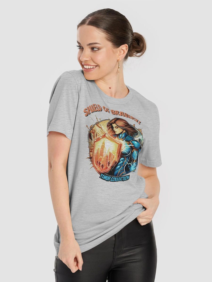 Shield of Bravery Superhero T-Shirt product image (44)