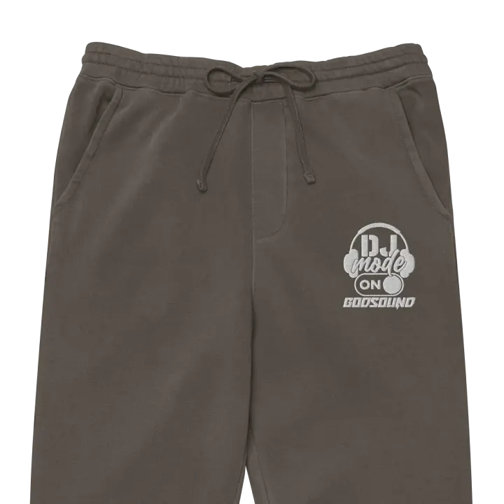 DJ Independent Trading Co. Pigment Dyed Joggers in Black product image (1)