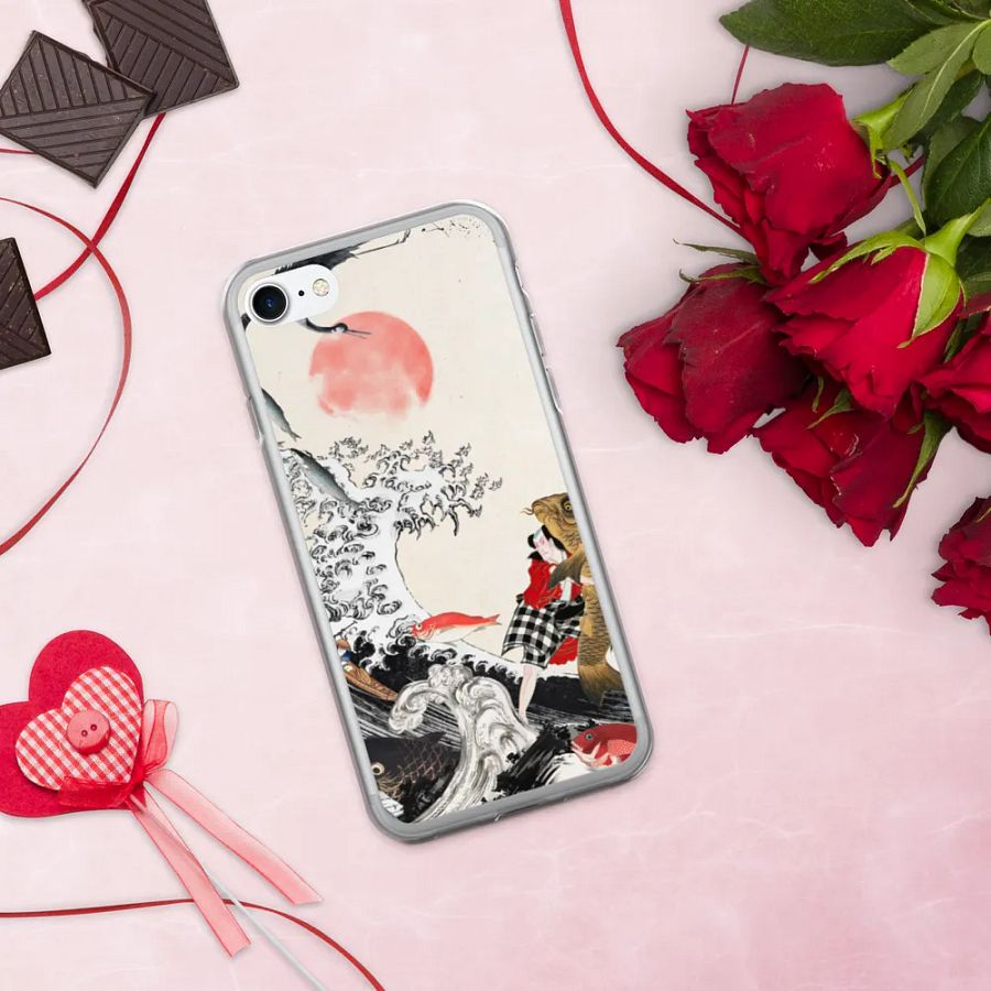 Sunset Wave Art iPhone Case product image (335)