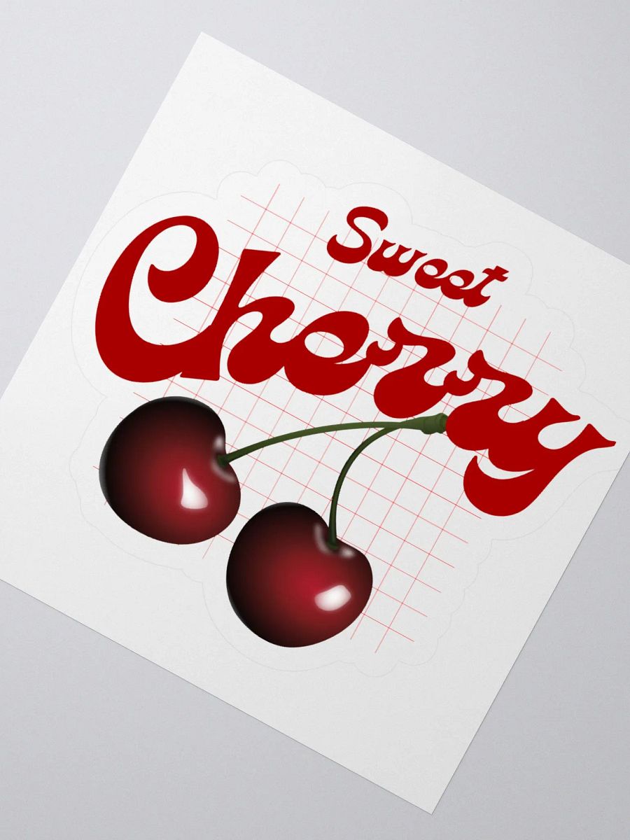Sweet Cherry Kiss Cut Stickers product image (5)