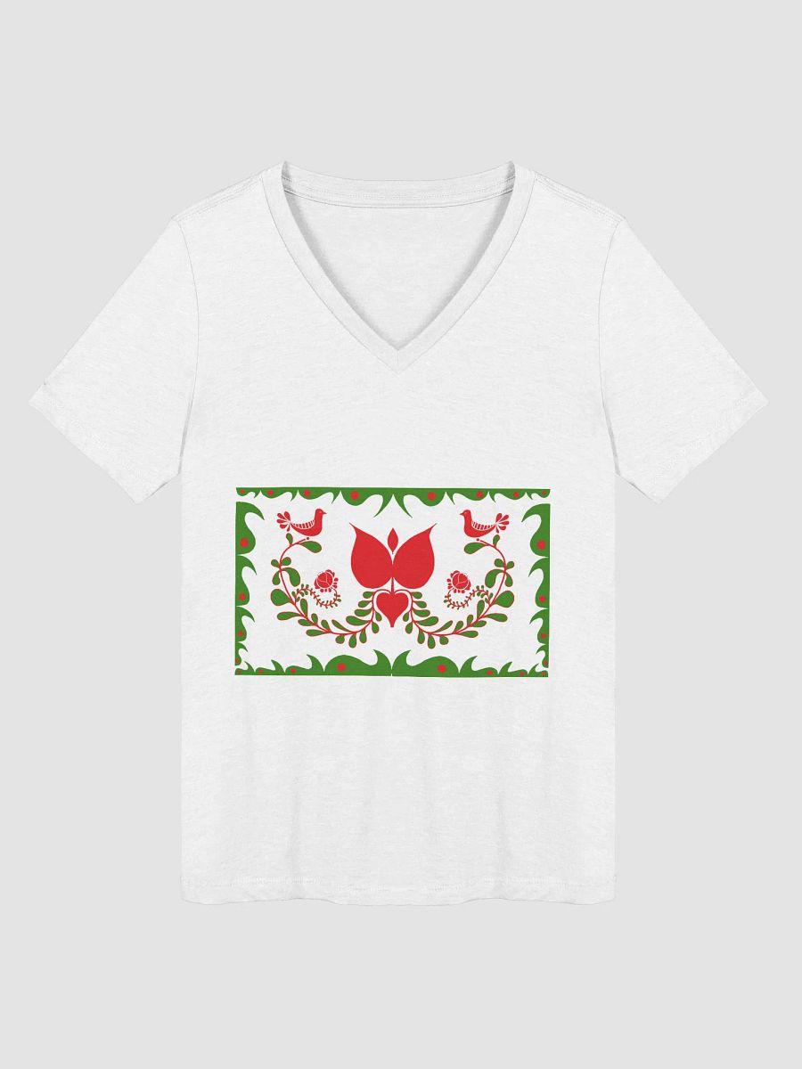 Pure Hungarian Flora Women's V-Neck Tee product image (3)