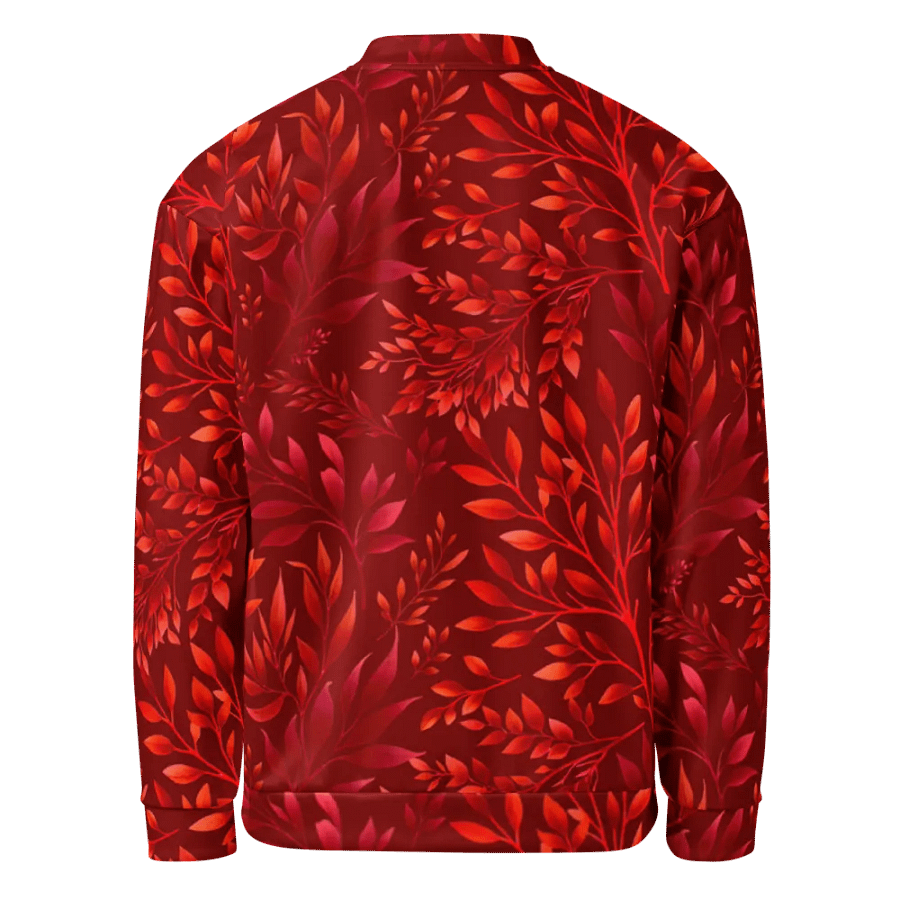 Branches Burgundy Bomber Jacket product image (5)