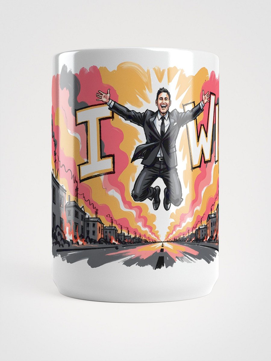 Triumphant Explosion Art Print – Urban Victory Glossy Mug product image (6)