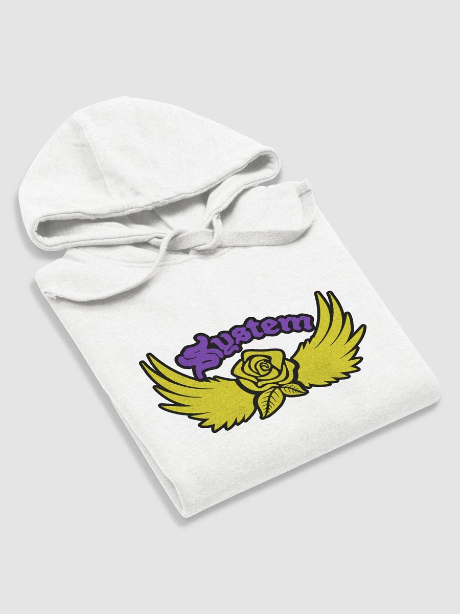 Mentally Motivated Purple & Gold White Hoodie product image (5)