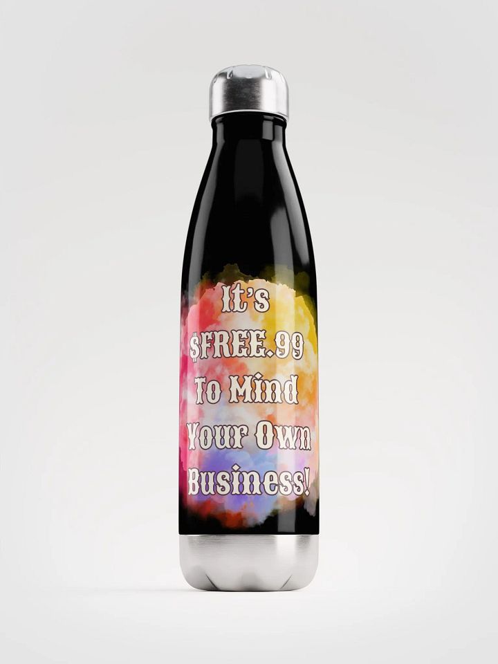 $FREE.99 Stainless Steel Water Bottle product image (1)