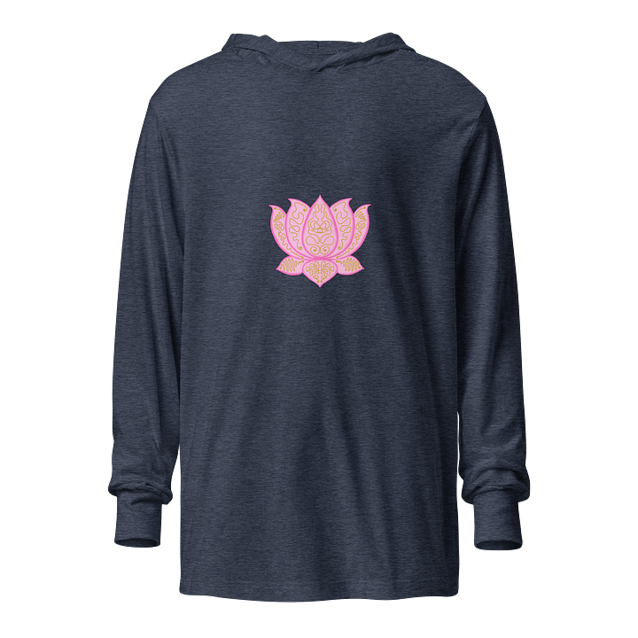 Golden Lotus Unisex Hooded Tee product image (1)