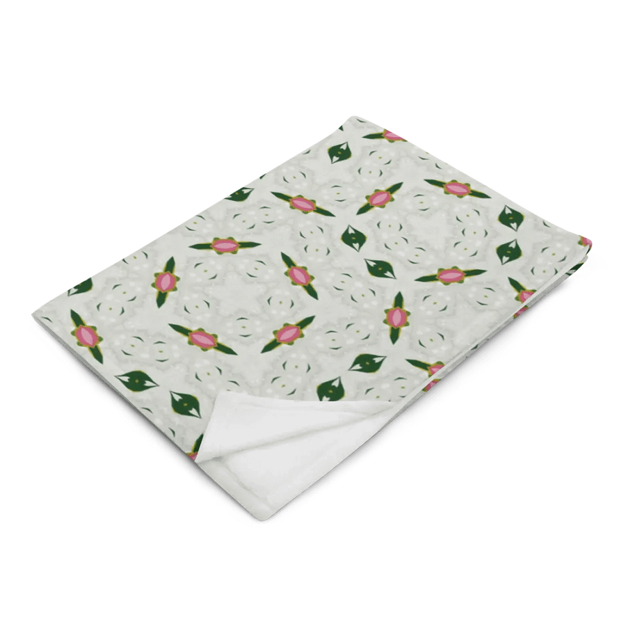 Unique Lips & Eyes Circular Pattern Throw Blanket product image (5)