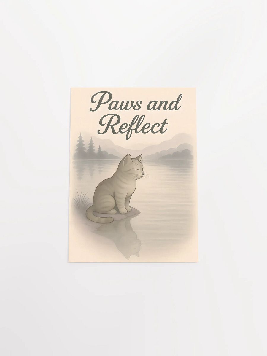 Reflect Cute Cat Motivational Poster product image (4)