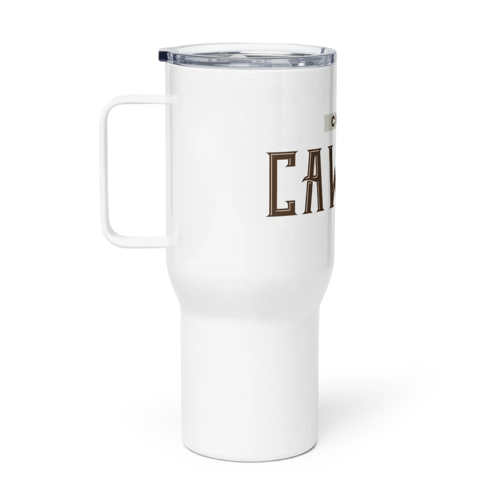 Cuppa Cawfee Travel Mug with a Handle product image (1)