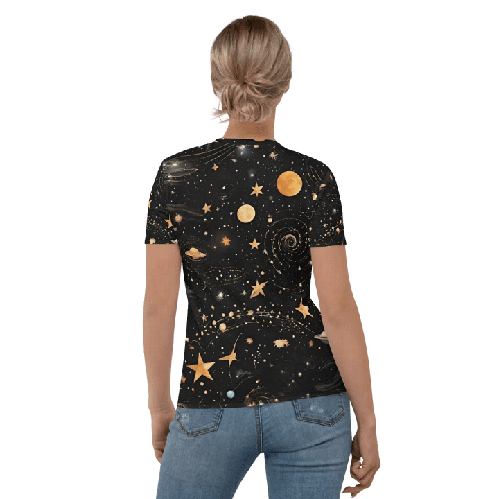 Cosmic Whimsy All-Over Print Women's Tee product image (1)