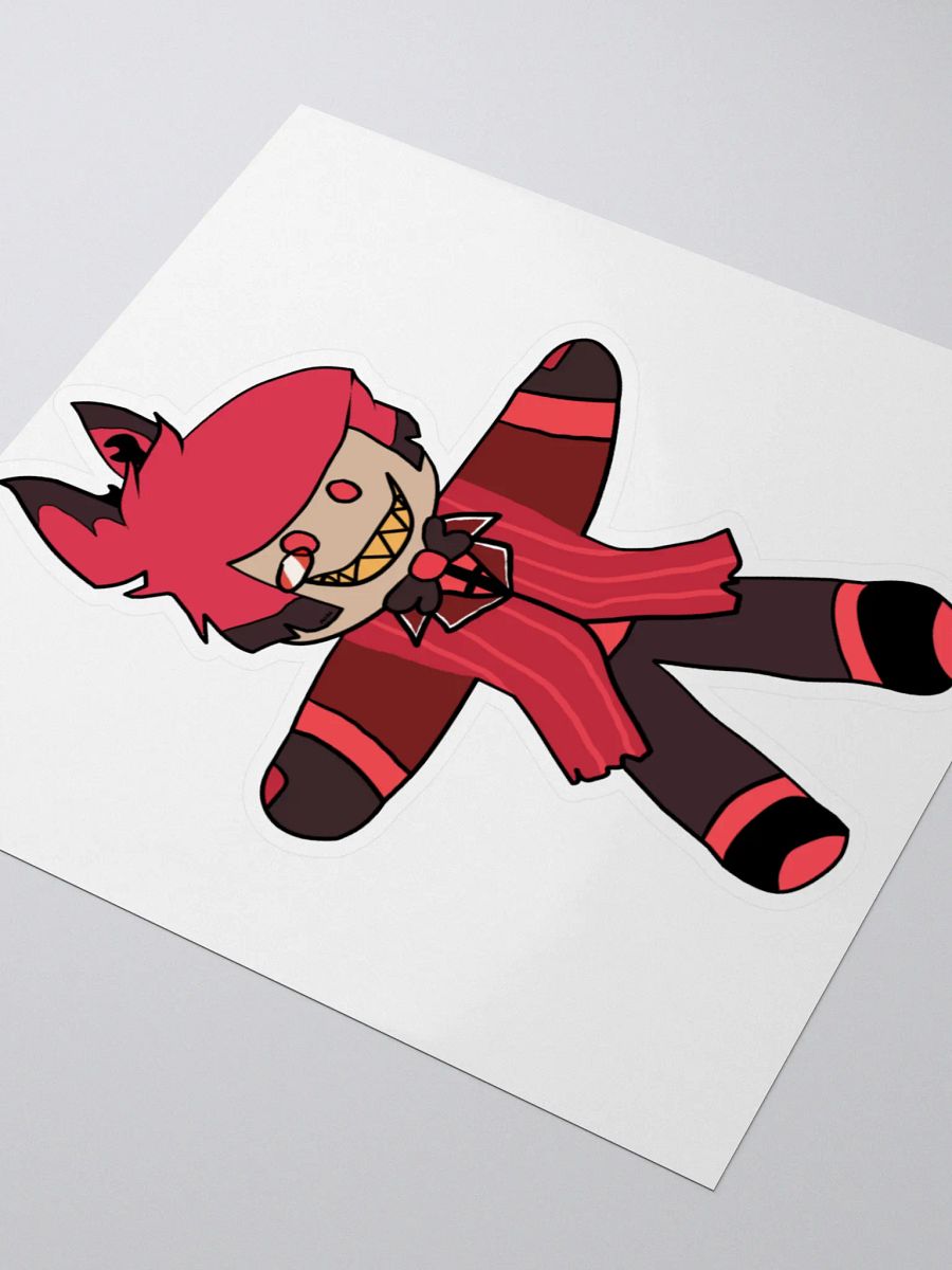 Gingerbread Alastor Sticker product image (3)