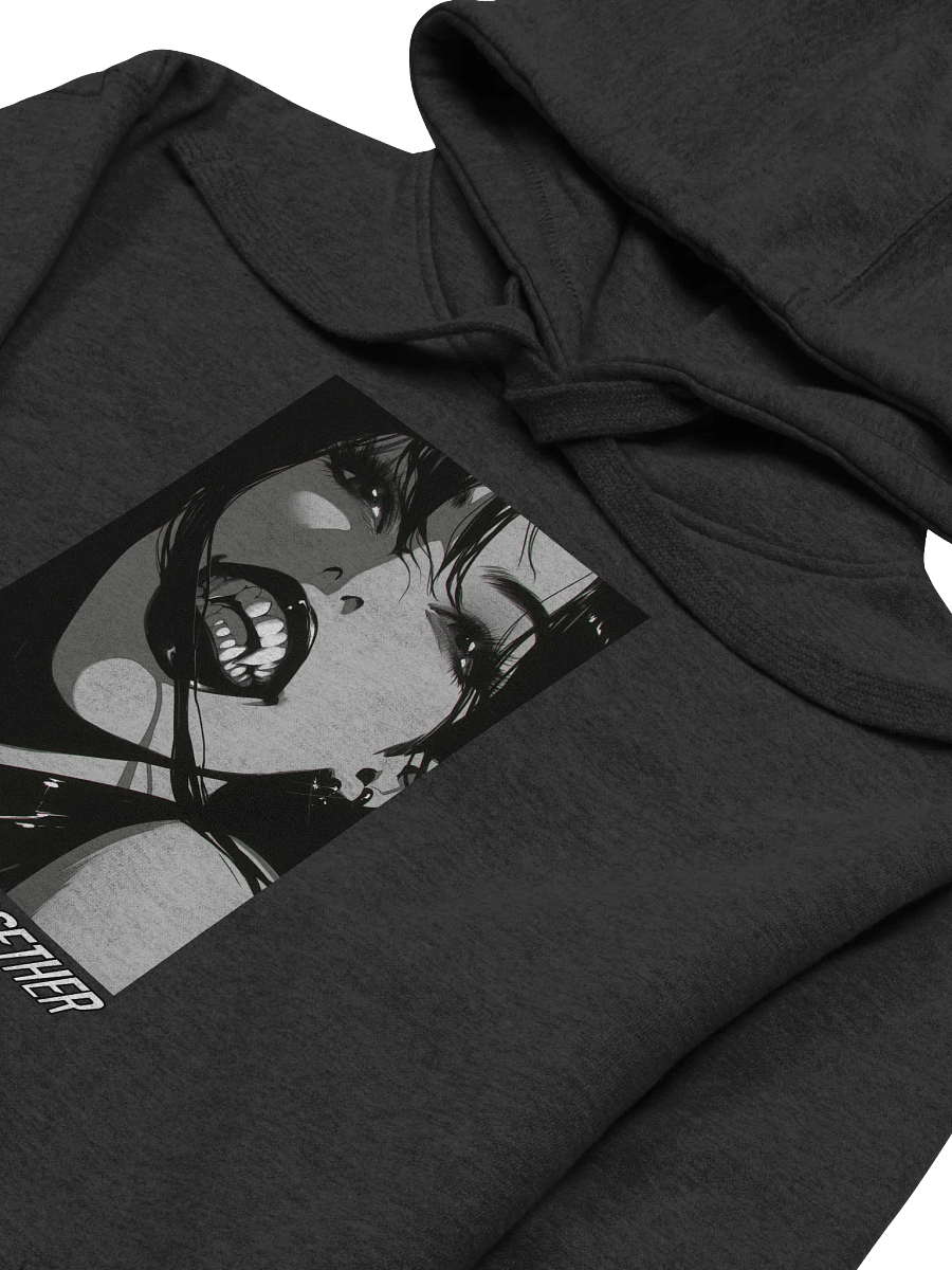 "Let's laugh together" Front Unisex Printed Hoodie product image (2)