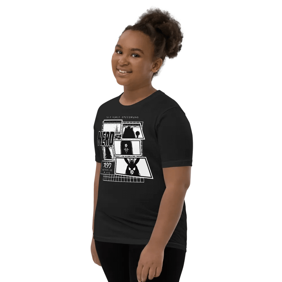 Trip World Speedruns Crew Neck Youth T-Shirt product image (11)