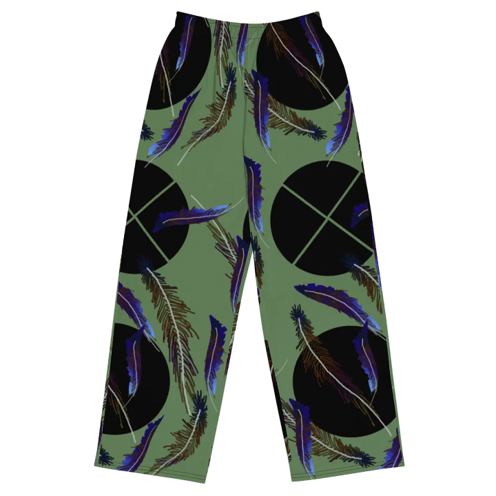 Feathers and Polkadots Wideleg Pants product image (2)