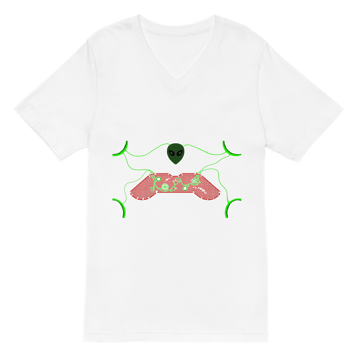 Galactic Alien V-Neck Tee product image (2)