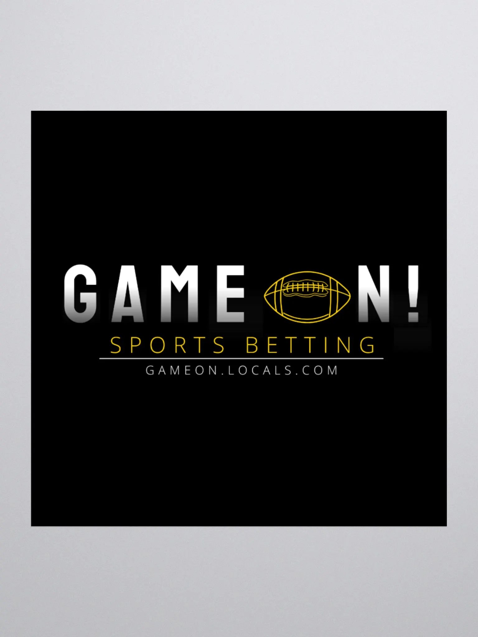 Game On! Sports Betting Kiss Cut Stickers product image (1)